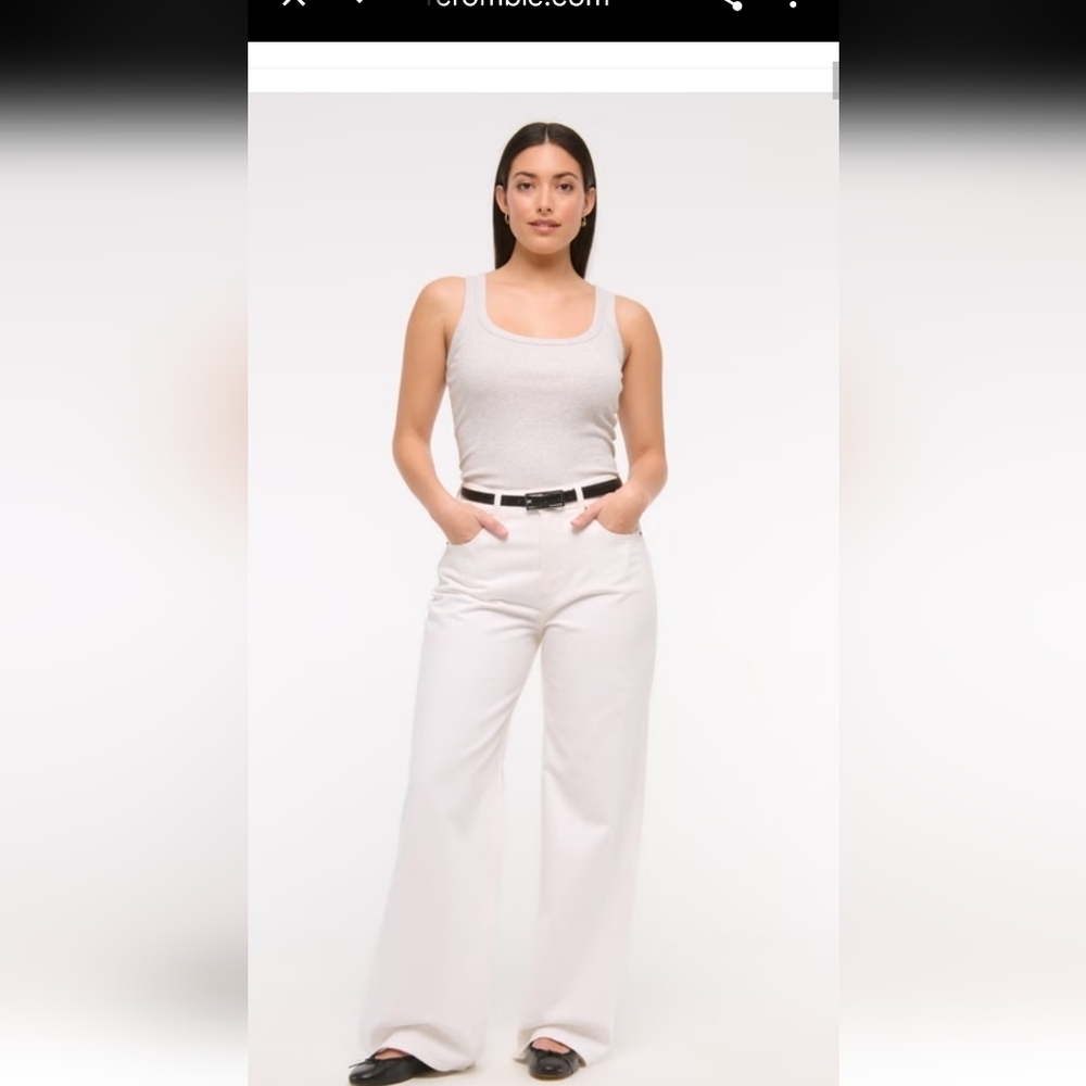 RigidCurve Love High Rise Wide Leg Jean